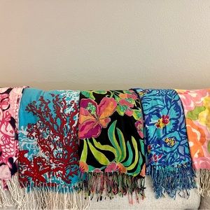 - Lilly Pulitzer 5 Murfee scarf bundle #2